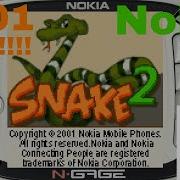Snake II LEGENDARY JAVA GAME Nokia 2001 Year