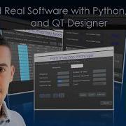 Create A Real Software Using Python PyQt5 Qt Dessigner And Sqlite3