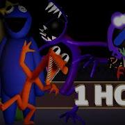 NERVES FNF 1 HOUR Songs VS Rainbow Friends Vs Garcello Roblox Rainbow Friends Chapter 2