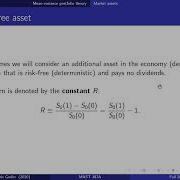 IQF Chapter 4 Part1 Multi Asset Framework For Portfolio Optimization Portfolio Return Moments
