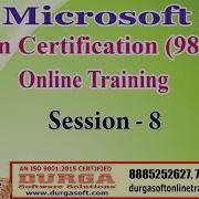 Microsoft Python Certification 98 381 Online Training Session 8 By DURGA Sir