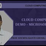 Cloud Computing Demo Microsoft Azure