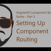 AngularJS Modular Component Design Series Part 3 Setting Up Routing