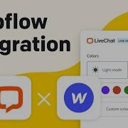 Webflow X LiveChat Integration Tutorial LiveChat University