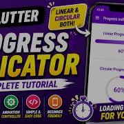 FLUTTER ANDROID PROGRESS INDICATOR LINEAR CIRCULAR TUTORIAL