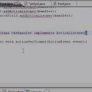 Java Programming Tutorial 53 ActionListner