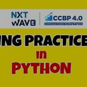 Coding Practice 7B PYTHON NXTWAVE CCBP Code Solutions By GYM CODER PYTHON CP SERIES
