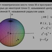 Объём шара
