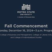 Fall Commencement 2024 Afternoon Session 3 00 Pm