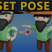 How To Reset Bones And Poses In Blender