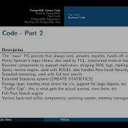 Stephen Frost Hacking On PostgreSQL PGCon 2018