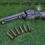 Револьвер Peacemaker SAA 45 цвета слоновой кости Распаковка от King Arms