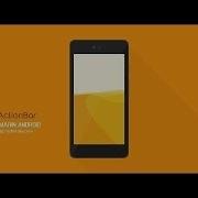 MicroSoft Xamarin Android Tutorial Action Bar Lacture Jk