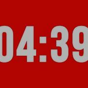 4 Minute 39 Second Timer With Alarm Without Music