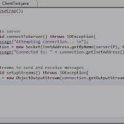 Intermediate Java Tutorial 53 Setting Up The Client Streams