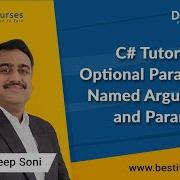 C Tutorial Optional Parameters Named Arguments And Params
