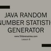 Lesson 8 Java Secure Random Number Generator And Statistics