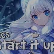 Nightcore Start It Up League Of Legends Ft Prblm Chld And New Wav All Star 2019 Lyrics