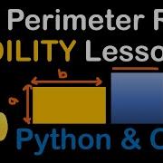 Minimum Perimeter Rectangle In Python And C Codility Solutions Lesson 10