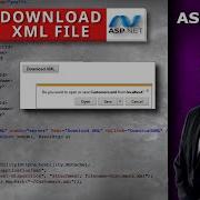 Download XML File In ASP Net Using C