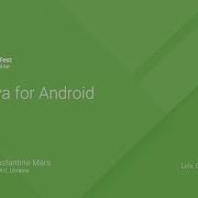 RxJava For Android Constantine Mars