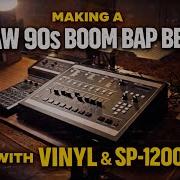 Making A 90s Boom Bap Beat SP1200 Vinyl Records Jazzcat Filter VHS Reel To Reel