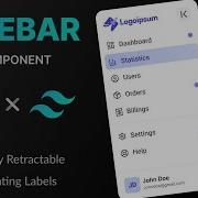 Build A Retractable Sidebar Component Purely In ReactJS And TailwindCSS