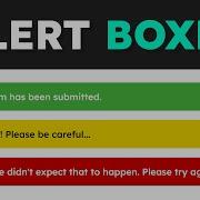 How To Add An Alert Box To Your Websites With HTML CSS