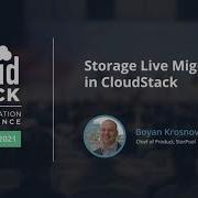 Storage Live Migration In CloudStack CloudStack Collaboration Conference 2021