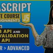 55 Web API And Forms Validation API Javascript Tutorial For Beginners Javascript Full Course
