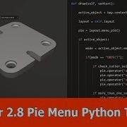 Blender 2 8 Pie Menu Python Tutorial