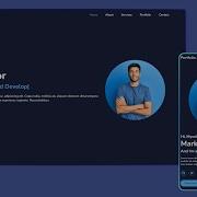 How To Make Responsive Portfolio Website Using HTML CSS JavaScript Step By Step Heresthecode