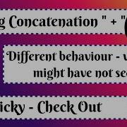 Tricky String Concatenation Java