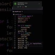 Draw 3D Cube In Python Using Turtle Python Shorts
