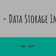 Bitmap Images Data Representation OCR J277 1 2 4