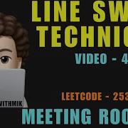 Meeting Rooms II Leetcode 253 Line Sweep Technique Concepts Questions 4 CodestorywithMIK