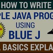 Как написать простую программу на Java с использованием BlueJ