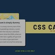 CREATIVE CSS CARD EFFECT ON HOVER USING HTML CSS ONLY CSS CARD EFFECT