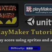 Unity Playmaker Display Score Using Sprites And Arrays