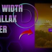 Тема Divi Параллакс Полная ширина Автоматический слайдер
