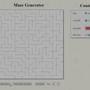 Maze Generator Javascript