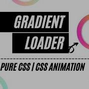 Animated Gradient Loader Using HTML CSS Neumorphism