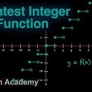 Greatest Integer Function Relations And Functions Grade Subject Khan Academy