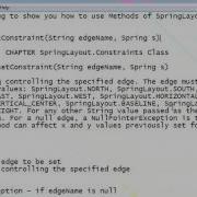 Java Programming Tutorial SpringLayout Constraints 12 Public Void SetConstraint String EdgeName S