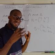 Addition And Subtraction Of Matrices