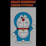 Draw Doremon Using Python Turtle Python Programming Shorts Coding Viralshorts