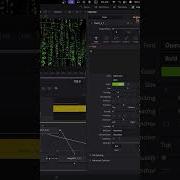 Эффект матрицы в DaVinci Resolve без плагинов