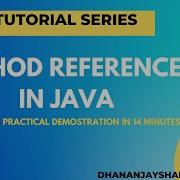 Method References In Java Java 8 New Features Java Tutorial In Hindi