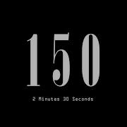 150 Second 2 Minute 30 Second Timer Countdown Alarm Clock Stopwatch 4k Quality With End Buzzer