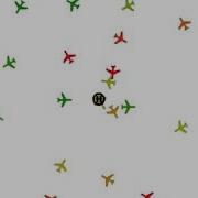Multi Agent Autonomous On Demand Free Flight Operations In UAM Using MCTS